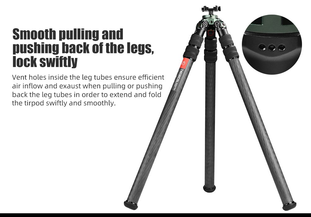 SUNWAYFOTO T4030CSI Tripod Carbon Fiber