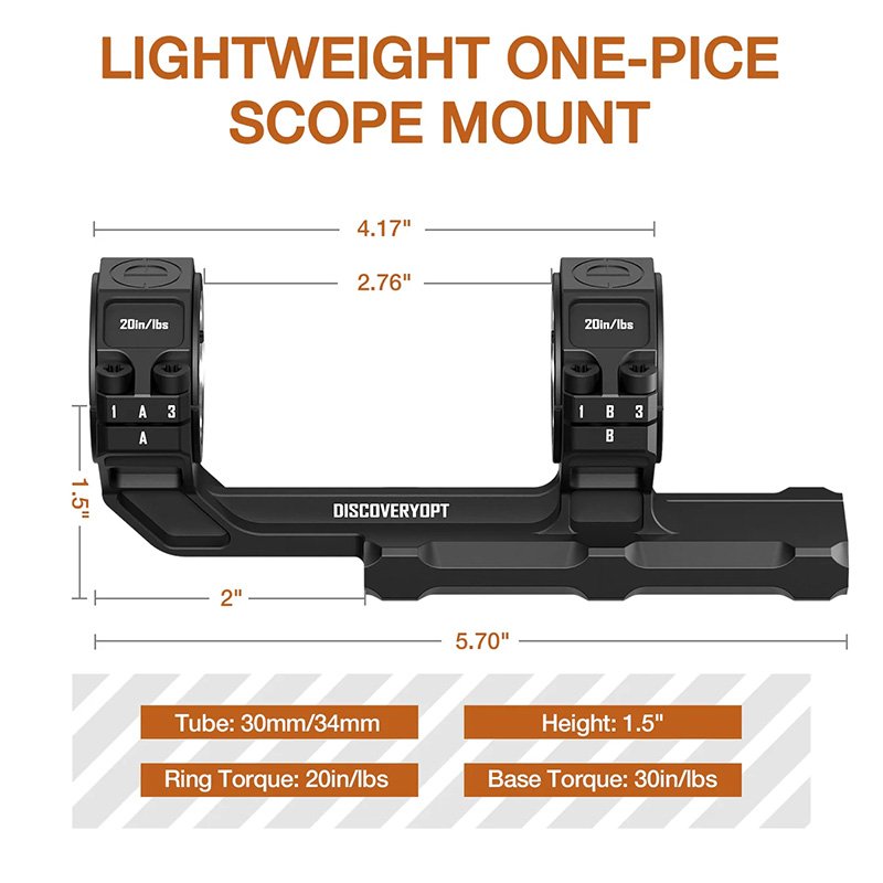 DiscoveryOPT Multi-Compatible Cantilever Scope Mount