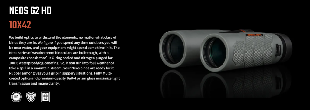 Athlon NEOS G2 HD 10×42 Binocular