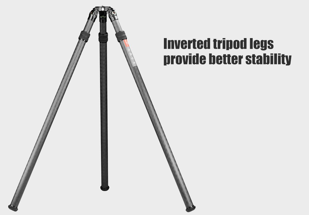 SUNWAYFOTO T4020CMLI Carbon Fiber Tripod
