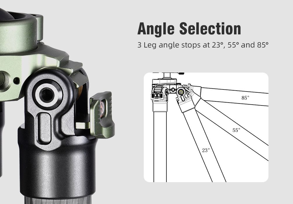 SUNWAYFOTO TL3240CS-D Carbon Fiber Tripod
