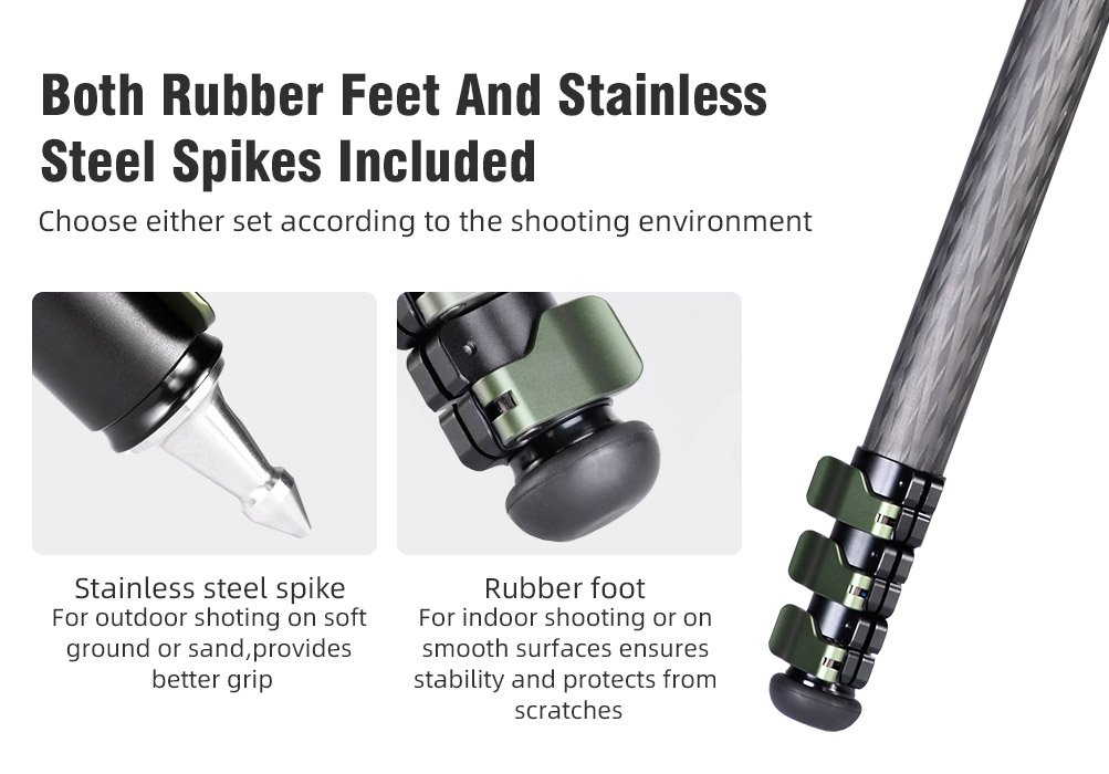 SUNWAYFOTO TL3240CS-D Carbon Fiber Tripod