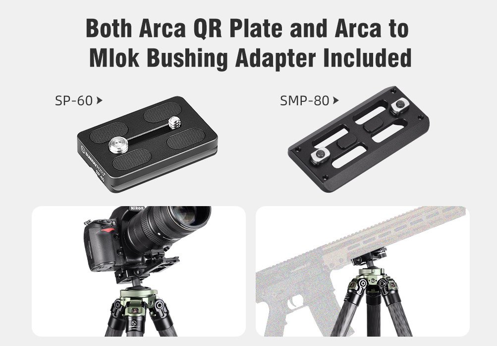 SUNWAYFOTO TL3240CS-D Carbon Fiber Tripod