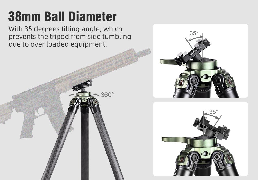 SUNWAYFOTO TL3240CS-D Carbon Fiber Tripod