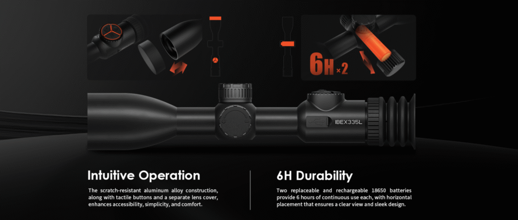 ThermTec iBEX 335L Thermal Riflescope